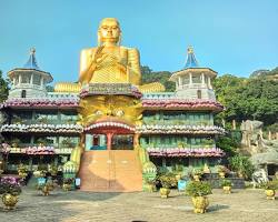 معبد طلایی دامبولا سریلانکا -  سفر به سریلانکا