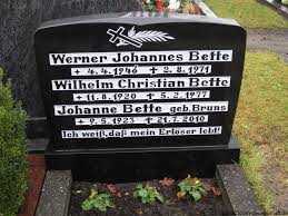 Grab von Wilhelm Christian Bette (11.08.1920-05.02.1977), Friedhof ... - vk031