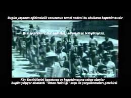 köy enstitüleri atatürk ile ilgili görsel sonucu