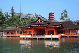 Itsukushima-Schrein auf der Insel Miyajima