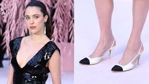 Margaret Qualley's Parisian Chic: Chanel Slingbacks Steal the Show at Couture Week