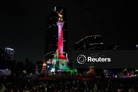 Fans celebrate after the 2026 FIFA World Cup match between Mexico and South Korea, in Mexico City