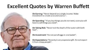 Excellent Quotes by Warren Buffett | Financial Literacy ... via Relatably.com