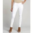 White stretch jeans