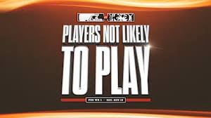 Browns announce players not expected to play in 1st preseason game against the Bears — Cleveland Browns