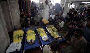 Image result for dead palestinian children