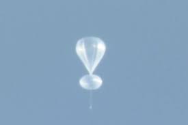 weather balloon over colorado