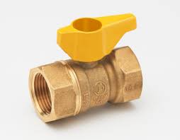 Brass 1-in FIP x 1-in FIP Gas Valve | BK Products