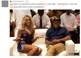 Image result for seyi shay meet GEJ