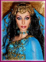 One of a Kind Cher Doll Repaint &amp; Costume. Arabian Princess. 01/2010 - CherArabianPrincess1WEB