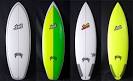 Surfboard models
