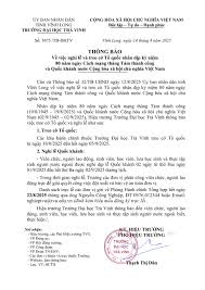 Trường Đại học Trà Vinh - News update