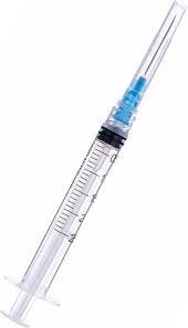 2ml Syringe with 23G 1In Needle - Disposable Individual ...