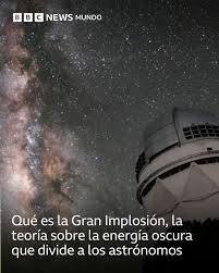 La energía oscura podría estar cambiando de una manera que desafía nuestra comprensión actual del tiempo y el espacio 👉 https://bbc.in/48XL2Er