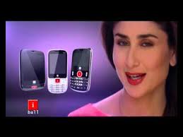 The ad features Kareena Kapoor saying, &#39;Pyara Lagta Hai Hello on iBall Designer Phones. - hqdefault