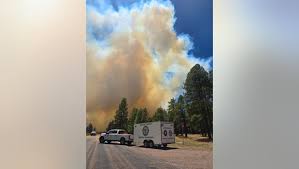 Greer Fire Forces Evacuations in Eastern Arizona