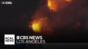 Monterey Fire Burns in Montecito Heights