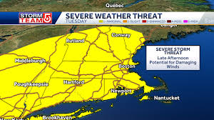 Severe Storms Expected Across Massachusetts