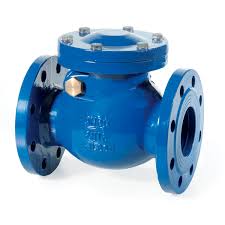 Swing check valve - S6 - Brandoni - flange / for HVAC / cast ...