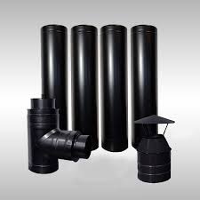 Dūmvadu meistars: Chimneys Sets | Vulcano Plus Black ...