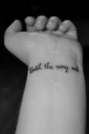 Images quote tattoos for women on wrist via Relatably.com