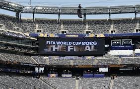 President Trump presents the 2026 World Cup trophy to Spain