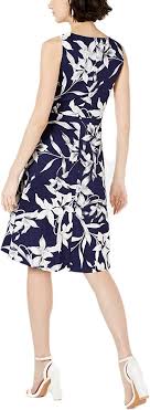 Women's Sleeveless Floral Button Front Cotton Sateen Dress - Product from Amazon.com