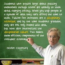 Noam Chomsky Quotes Idea. QuotesGram via Relatably.com