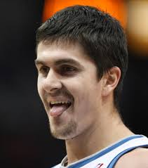 Darko Milicic began the year as the Timberwolves&#39; starting center but has since fallen out of favor and watched Nikola Pekovic replace him. - darko-milicic