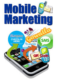 Mobile marketing integrates various applications.