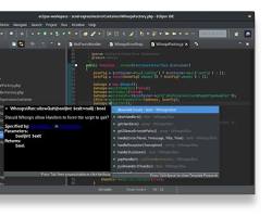 Image of Eclipse IDE for windows programming