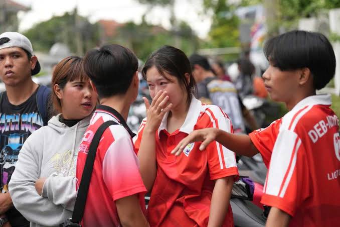 Student gunman kills at least 7 near Bangkok, including five school staff and his grandparents, before taking his own life