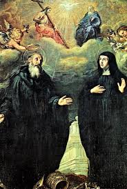 Image result for MUERTE Y ENTRADA DE SAN BENITO EN EL CIELO