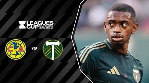 Club América and Portland Timbers Leagues Cup matchup