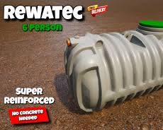 Image of Rewatec 6 person concrete septic tank