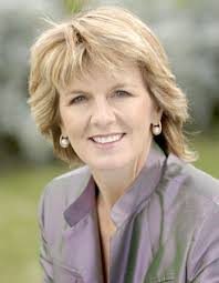 Julie Bishop; Channelling the Prime Minister - julie-bishop