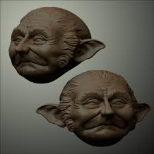 This is a head study based upon a sketch by one of my favorite artists Jean Baptiste Monge. Sculpting1.jpg - attachment