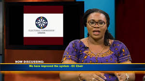 Image result for Chair of the Electoral Commission, Mrs. Charlotte Osei