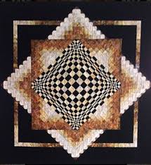 Résultat de recherche d'images pour "shimmering strata quilt pattern"