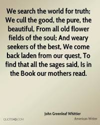 John Greenleaf Whittier Quotes | QuoteHD via Relatably.com