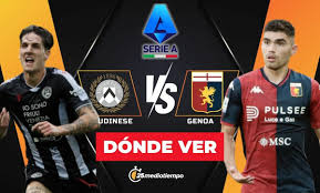 Dónde y a qué hora ver Udinese vs Genoa EN VIVO: partido Serie A 2025