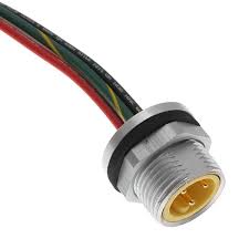MIN Size I, Receptacle, 6 Pole, Male Straight, 3 Ft, 18awg, 5.5 ...