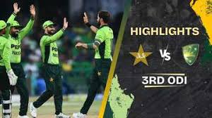 PAK vs AUS, 3rd ODI, Australia tour of Pakistan 2026 - Commentary