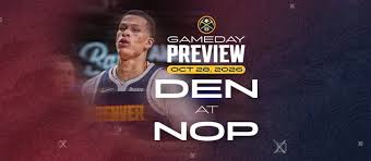 Nuggets play Pelicans on the road