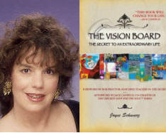 Left, Joyce Schwarz, author THE VISION BOARD book: the secret to an extraordinary life will be conducting a book signing on Tuesday, June 30 at the Santa ... - 6a00e553b4c0608834011570759393970c-pi