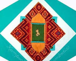 Image of Traditional Cambodian quilt patterns