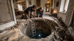 Casal reforma um chalé e, quando a fundação cede, acha sob o corredor um poço de quase 200 anos e 8 metros de profundidade com água limpa, que transforma numa atração coberta de vidro e hoje ajuda a render £ 629 por semana de aluguel