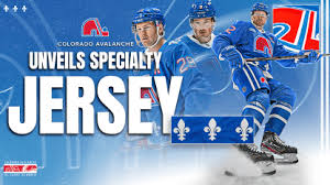 Colorado Avalanche Celebrate History with Quebec Nordiques Throwback Jerseys