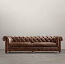 Distressed leather sofa Dubai