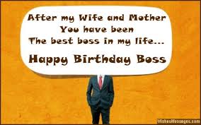 Birthday Wishes for Boss: Quotes and Messages | WishesMessages.com via Relatably.com